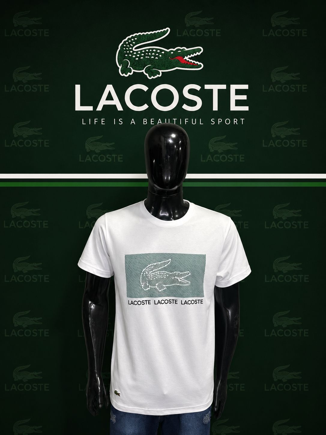Camisa Lacoste de Grife